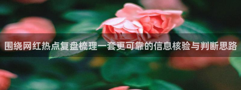 热门吃瓜爆料:围绕网红热点复盘梳理一套更可靠的信息核验与判断思路